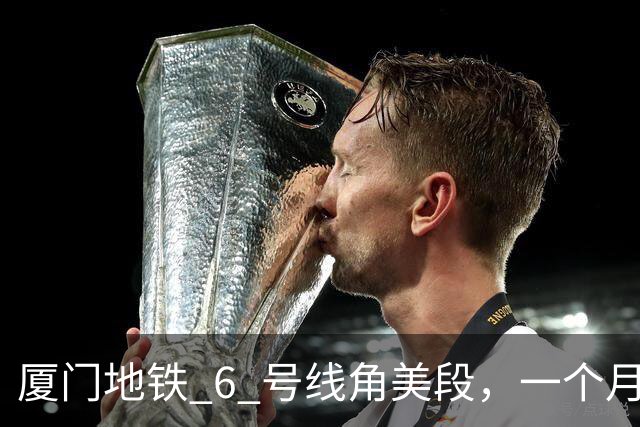 厦门地铁 6 号线角美段，一个月 91.7 万人，都是免票进来的